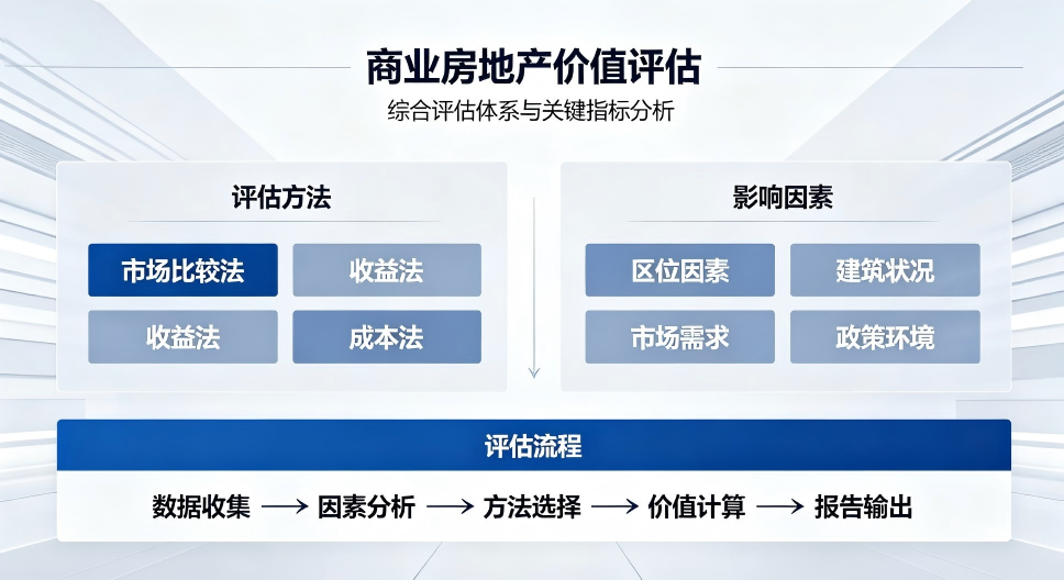 提供商业房地产价值评估服务